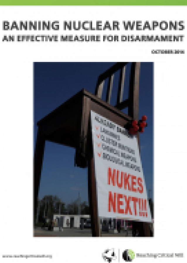 Banning nuclear weapons: an effective measure for disarmament