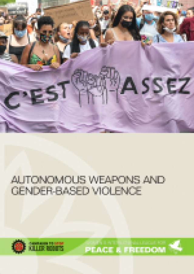 Autonomous weapons and gender-based violence