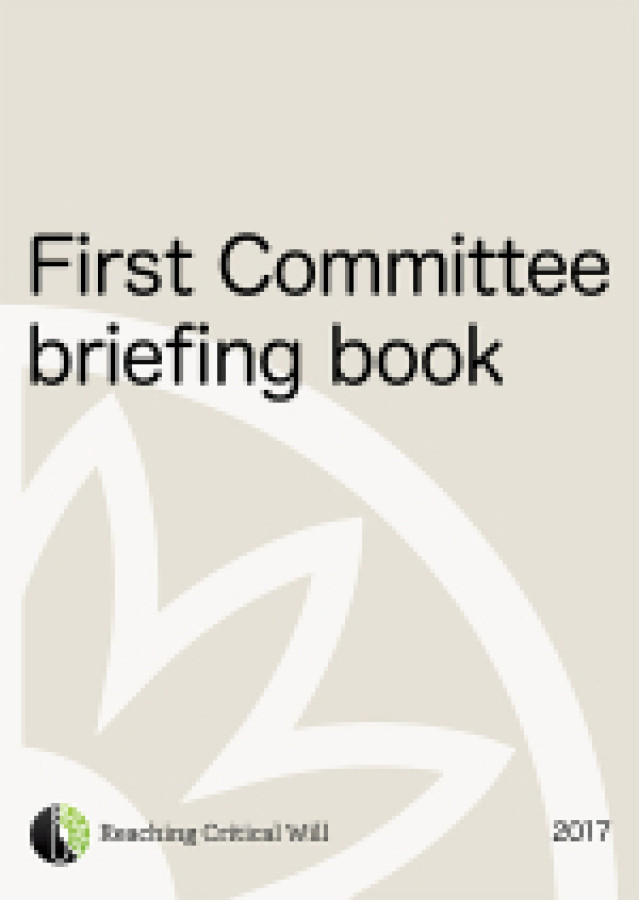 First Committee briefing book 2017