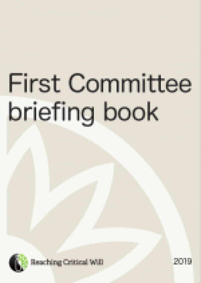 First Committee briefing book 2019