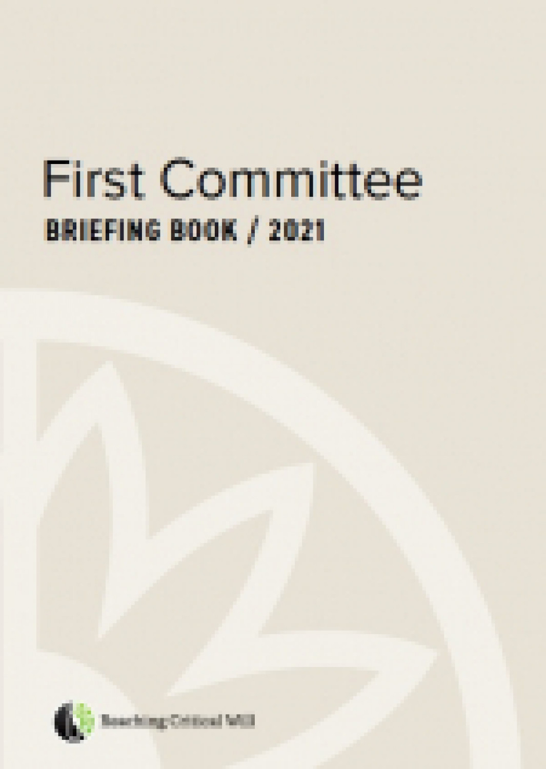 First Committee briefing book 2021