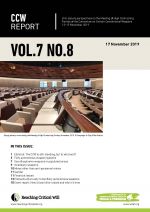 CCW Report, Vol. 7, No. 8