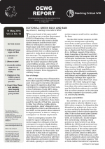 OEWG Report, Vol. 2, No. 15
