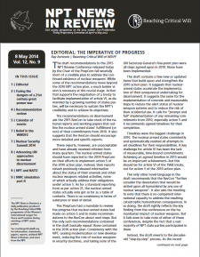 9 May 2014, Vol. 12, No. 10