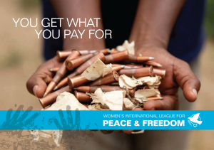 You get what you pay for, WILPF