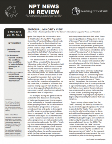 NPT News in Review, Vol. 15, No. 6