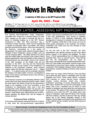 22 April 2002, Final Edition