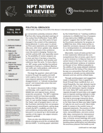 NPT News in Review, Vol. 15, No. 4
