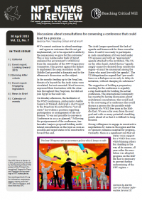 1 May 2013, Vol. 11, No. 8