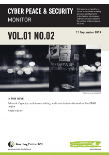 Cyber Peace &amp; Security Monitor, Vol. 1, No. 2
