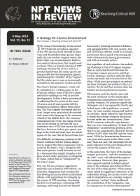 26 April 2013, Vol. 11, No. 5