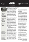 OEWG Report, Vol. 2, No. 8