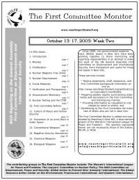 13 October 2003 - Second Edition