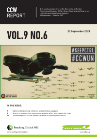 CCW Report, Vol. 9, No. 6