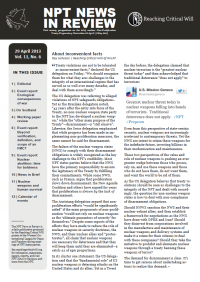 30 April 2013, Vol. 11, No. 7