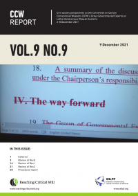 CCW Report, Vol. 9, No. 9