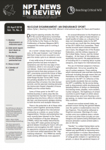 NPT News in Review, Vol. 15, No. 2