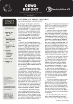 OEWG Report, Vol. 2, No. 8