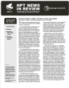 NPT News in Review, Vol. 16, No. 1