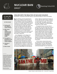 Nuclear Ban Daily, Vol. 2, No. 5