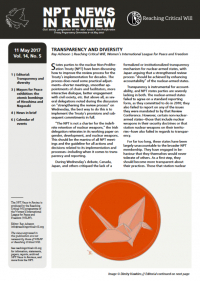 NPT News in Review, Vol. 14, No. 5