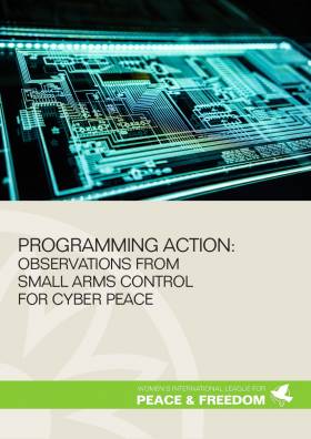 Programming action: observations from small arms control for cyber peace