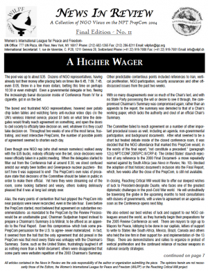 10 May 2004, Final Edition