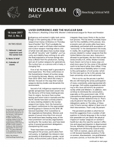 Nuclear Ban Daily, Vol. 2, No. 2