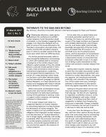 Nuclear Ban Daily, Vol. 1, No. 5
