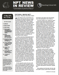 11 May 2015, Vol. 13, No. 7