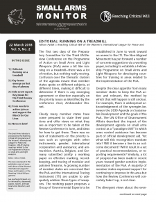 Small Arms Monitor Vol. 9, No. 2