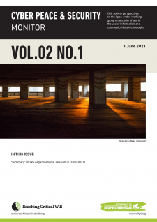 OEWG Report, Vol. 2, No. 5