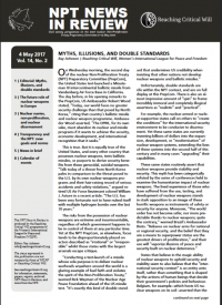 NPT News in Review, Vol. 14, No. 2