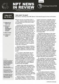 NPT News in Review, Vol. 14, No. 3