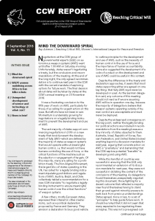 CCW Report, Vol. 6, No. 11
