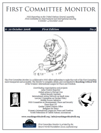 13 October 2008 - First Edition